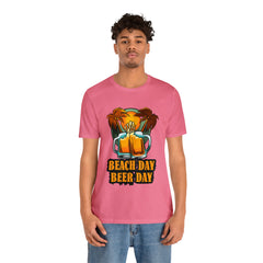 Beer Day Beach Day Shirt | Drink Beer Unisex T-Shirt