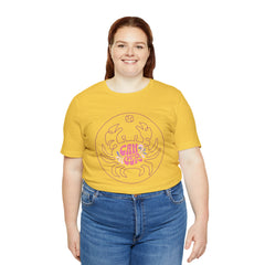Cancer Crab Zodiac Graphics Shirt | Zodiac Sign Statement T-Shirt