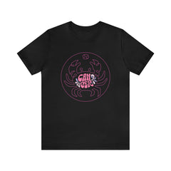Cancer Crab Zodiac Graphics Shirt | Zodiac Sign Statement T-Shirt