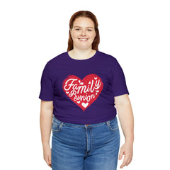 Family Reunion Heart Shirt | Family Love Unisex T-Shirt