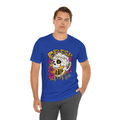 Fresh Beer Skull Shirt | Drink Beer Unisex T-Shirt
