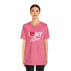 I Love My Boo Shirt | Couple Love T-Shirt, Pair Girlfriend Boyfriend Matching Shirt