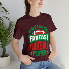 Okayest Fantasy Football Shirt | Funny Fantasy Football Unisex T-Shirt