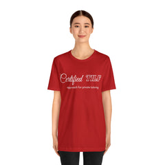 Certified TILF Shirt | Funny Private Tutoring TILF Unisex T-Shirt