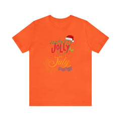 Merry Sunny July Shirt | Christmas in July Statement T-Shirt