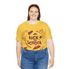 Back to School Subjects Shirt | Back to School Rocket Unisex T-Shirt
