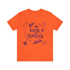 Back to School Subjects Shirt | Back to School Rocket Unisex T-Shirt