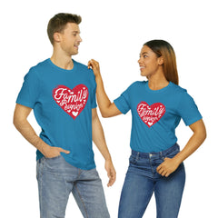 Family Reunion Heart Shirt | Family Love Unisex T-Shirt