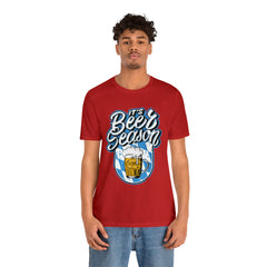 Beer Season Blue Shirt 2 | Drink Beer Unisex T-Shirt
