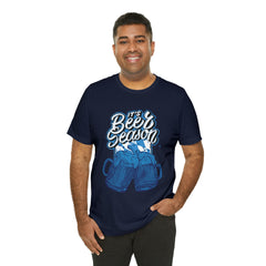 Beer Season Blue Shirt | Drink Beer Unisex T-Shirt