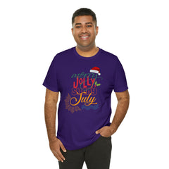 Merry Sunny July Shirt | Christmas in July Statement T-Shirt