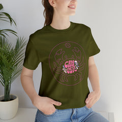 Cancer Crab Zodiac Graphics Shirt | Zodiac Sign Statement T-Shirt