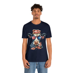 Freedom Cow Unisex Shirt | July 4th Independence Day T-Shirt