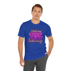 National Rollercoaster Day Pink Shirt | Carnival Ride T-Shirt