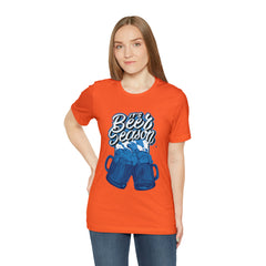 Beer Season Blue Shirt | Drink Beer Unisex T-Shirt