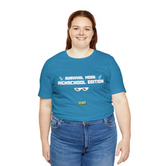 Highschool Survival Mode Shirt | Minecraft School Unisex T-Shirt