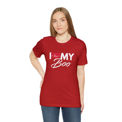 I Love My Boo Shirt | Couple Love T-Shirt, Pair Girlfriend Boyfriend Matching Shirt
