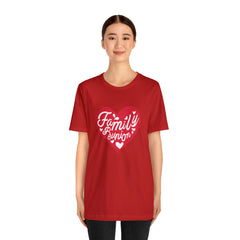 Family Reunion Heart Shirt | Family Love Unisex T-Shirt