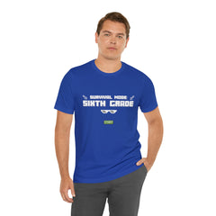 Sixth Grade Survival Mode Shirt | Minecraft School Unisex T-Shirt