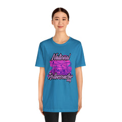National Rollercoaster Day Pink Shirt | Carnival Ride T-Shirt