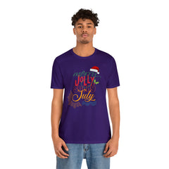 Merry Sunny July Shirt | Christmas in July Statement T-Shirt