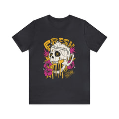 Fresh Beer Skull Shirt | Drink Beer Unisex T-Shirt