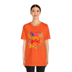 Back to School Colorful Shirt | Back to School Unisex T-Shirt