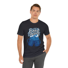 Beer Season Blue Shirt | Drink Beer Unisex T-Shirt
