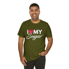I Love My Sugar Shirt | Couple Love T-Shirt, Pair Girlfriend Boyfriend Matching Shirt