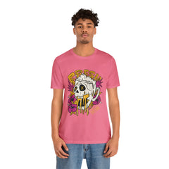 Fresh Beer Skull Shirt | Drink Beer Unisex T-Shirt