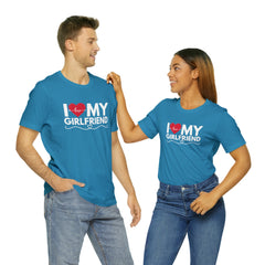 I Love My Girlfriend Shirt | Couple Love T-Shirt, Pair Girlfriend Boyfriend Matching Shirt