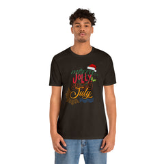 Merry Sunny July Shirt | Christmas in July Statement T-Shirt