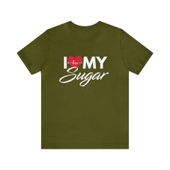 I Love My Sugar Shirt | Couple Love T-Shirt, Pair Girlfriend Boyfriend Matching Shirt