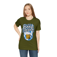 Beer Season Blue Shirt 2 | Drink Beer Unisex T-Shirt