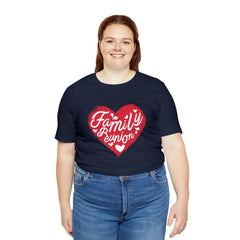 Family Reunion Heart Shirt | Family Love Unisex T-Shirt