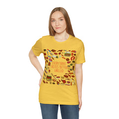 Everything Tastes Better Grilled Shirt | Grilling Love Unisex T-Shirt