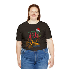 Merry Sunny July Shirt | Christmas in July Statement T-Shirt