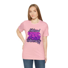 National Rollercoaster Day Pink Shirt | Carnival Ride T-Shirt
