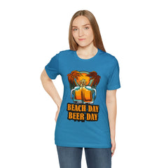 Beer Day Beach Day Shirt | Drink Beer Unisex T-Shirt