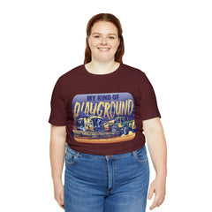 Tractor Farmer Playground Shirt | Tractor Enthusiast Unisex T-Shirt