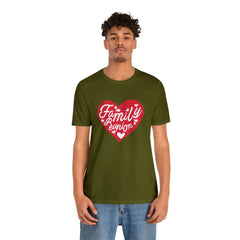 Family Reunion Heart Shirt | Family Love Unisex T-Shirt