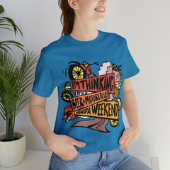 Beer and Motorcycle Shirt | Drink Beer Unisex T-Shirt