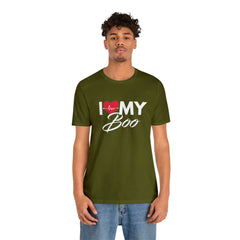 I Love My Boo Shirt | Couple Love T-Shirt, Pair Girlfriend Boyfriend Matching Shirt