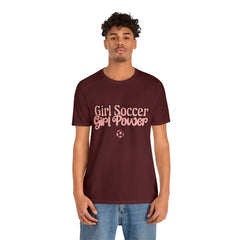 Girl Soccer Girl Power Shirt | Women Soccer T-Shirt