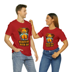 Beer Day Beach Day Shirt | Drink Beer Unisex T-Shirt