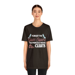 Soccer Princess Wears Cleats Shirt | Soccer Girl Women T-Shirt
