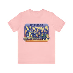 Tractor Farmer Playground Shirt | Tractor Enthusiast Unisex T-Shirt