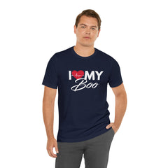 I Love My Boo Shirt | Couple Love T-Shirt, Pair Girlfriend Boyfriend Matching Shirt