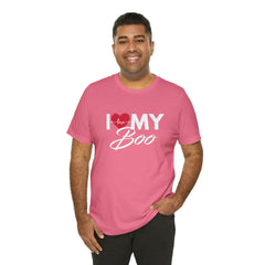 I Love My Boo Shirt | Couple Love T-Shirt, Pair Girlfriend Boyfriend Matching Shirt