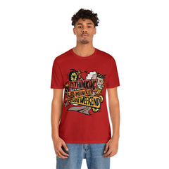 Beer and Motorcycle Shirt | Drink Beer Unisex T-Shirt